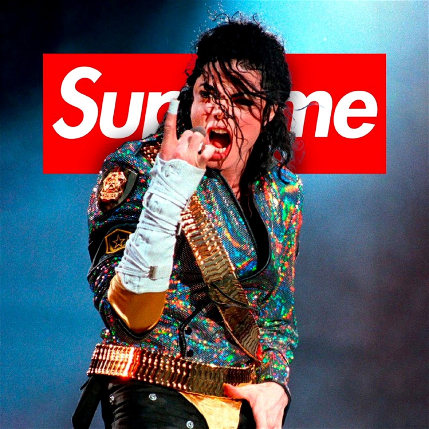 🪦🕊 Вечный в памяти Michael Jackson вновь заколлабрировол с Supreme Dangerous