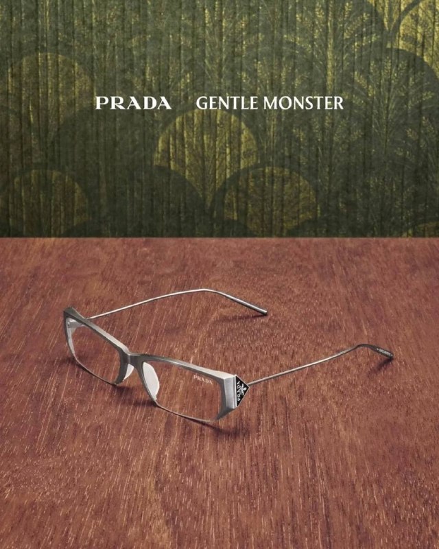 Prada и Gentle Monster: треугольник в металлической оправе — кадр 2